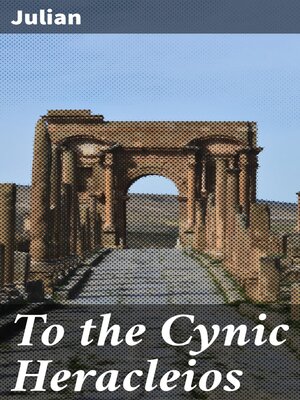 cover image of To the Cynic Heracleios